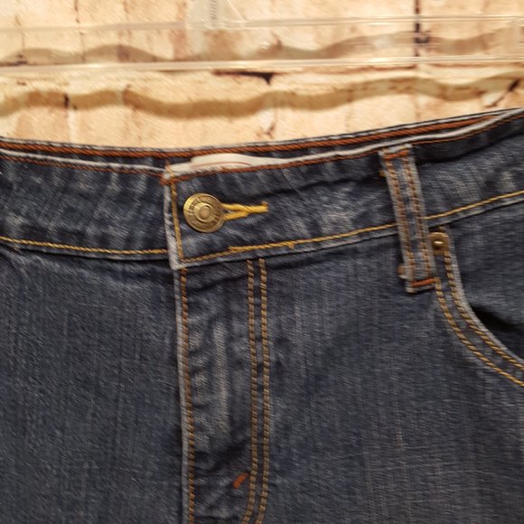 Levi's Signature Stretch Low Rise Boot Cut Size 12 Med - Picture 4 of 13